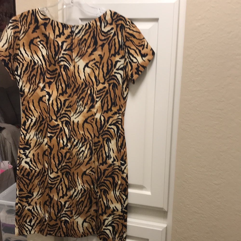 Vintage Rabbit Rabbit Rabbit Deigns tiger print dress - Picture 4 of 9